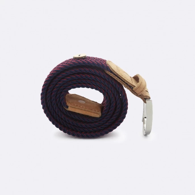 Ceinture Rouge Foncé & Marine 4 Ceinture Rouge Foncé & Marine – Image 2