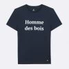T-shirt Col Rond Bleu Marine Homme Des Bois -Urbain Soldes prod 20586 t shirt col rond bleu marine homme des bois coton recycle arcy 687x687 c