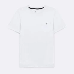 T-shirt Col Rond Blanc