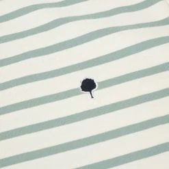 Mariniere écrue & Vert D'eau -Urbain Soldes prod 23850 aubrac t shirt coton coton recycle ecru vert 687x687 c