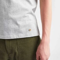 T-shirt Col Rond Gris Chiné Grimpeur 11 T-shirt Col Rond Gris Chiné Grimpeur -Urbain Soldes prod 24023 arcy t shirt coton coton recycle gris 687x687 c