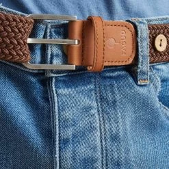 Ceinture Marron Foncé 9 Ceinture Marron Foncé -Urbain Soldes prod 24070 belt ceinture polyester recycle elasthanne marron 687x687 c