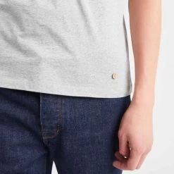 T-shirt Col Rond Gris Chiné Homme Des Bois -Urbain Soldes prod 25070 arcy t shirt coton coton recycle gris 687x687 c