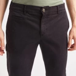 Chino Bleu Foncé Coupe Ajustée 15 Chino Bleu Foncé Coupe Ajustée -Urbain Soldes prod 25270 chino bleu fonce coton bio coton recycle brix 687x687 c