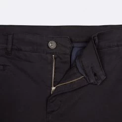 Chino Bleu Foncé Coupe Ajustée 16 Chino Bleu Foncé Coupe Ajustée -Urbain Soldes prod 25271 chino bleu fonce coton bio coton recycle brix 687x687 c