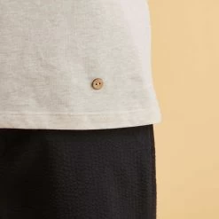 T-shirt Col Rond Beige Vélo -Urbain Soldes prod 26666 arcy t shirt coton coton recycle beige 687x687 c