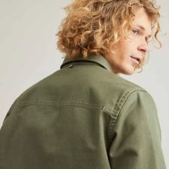 Surchemise Kaki -Urbain Soldes prod 26728 cerilly chemise coton recycle coton vert 687x687 c