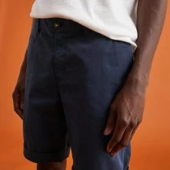 Short Bleu Marine -Urbain Soldes prod 27035 saulieu pantalon coton organique coton recycle bleu 687x687 c