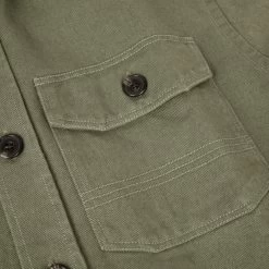 Surchemise Kaki -Urbain Soldes prod 27143 cerilly chemise coton recycle coton vert 687x687 c
