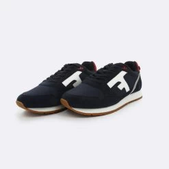 Runnings Marine & Blanche 9 Runnings Marine & Blanche -Urbain Soldes prod 27702 elm runnings cuir bleu blanc rouge 687x687 c