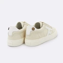 Tennis écrue Vegan -Urbain Soldes prod 27881 walnut tennis textile ecru 687x687 c