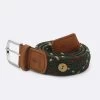 Ceinture En Polyester Recyclé Kaki Belt -Urbain Soldes prod 28143 belt ceinture en polyester recycle kaki terracotta 687x687 c