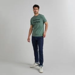 Urbain Soldes -Urbain Soldes prod 28230 t shirt col rond vert coton coton recycle arcy 687x687 c