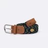 Ceinture Bleue Marine & Verte -Urbain Soldes prod 29007 belt ceinture en polyester recycle elasthanne marine vert 687x687 c