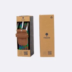 Ceinture Bleu & Green -Urbain Soldes prod 29024 belt ceinture en polyester recycle elasthanne bleu canard vert 687x687 c