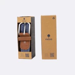 Ceinture Bleu Chiné -Urbain Soldes prod 29030 belt ceinture en polyester recycle elasthanne marine chine 687x687 c