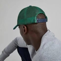 Casquette Bleu & Vert -Urbain Soldes prod 29307 cap casquette en polyester laine marine vert fonce 687x687 c