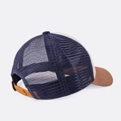 Casquette Bleu Marine & Camel -Urbain Soldes prod 29311 casquette bleu marine camel laine polyester cap trucker 687x687 c