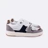 Baskets Blanche & Gris 1 Baskets Blanche & Gris -Urbain Soldes prod 29836 baskets blanc gris cuir suede ceiba 687x687 c