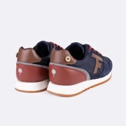 Runnings Marine & Camel -Urbain Soldes prod 29846 runnings marine camel polyester recycle suede elm 687x687 c