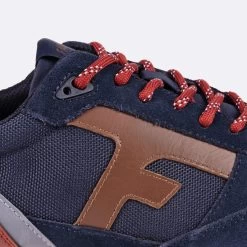 Runnings Marine & Camel -Urbain Soldes prod 29849 runnings marine camel polyester recycle suede elm 687x687 c