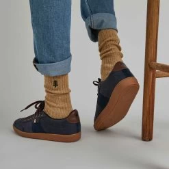 Tennis Marine -Urbain Soldes prod 29925 tennis marine pu suede hosta 687x687 c