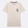 T-shirt Col Rond écru Logo Planète -Urbain Soldes prod 32281 arcy t shirt coton coton recycle ecru 687x687 c