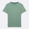 T-shirt Col Rond Vert Clair Vélo Multicolore -Urbain Soldes prod 32290 arcy t shirt coton coton recycle vert 687x687 c