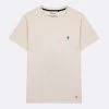 T-shirt Col Rond écru