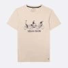 T-shirt Col Rond Beige Chiné Vélo Club -Urbain Soldes prod 32322 arcy t shirt coton coton recycle beige 687x687 c