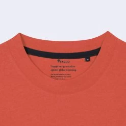 T-shirt Col Rond Terracotta Broderie Arbre -Urbain Soldes prod 32348 arcy t shirt coton coton recycle rouge 687x687 c