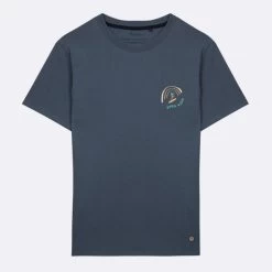 T-shirt Col Rond Bleu Délavé Pura Vida