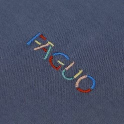 T-shirt Col Rond Bleu Délavé Faguo 8 T-shirt Col Rond Bleu Délavé Faguo -Urbain Soldes prod 32373 arcy t shirt coton coton recycle bleu 687x687 c