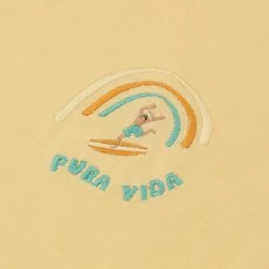 T-shirt Col Rond Jaune Clair Pura Vida 11 T-shirt Col Rond Jaune Clair Pura Vida -Urbain Soldes prod 32382 arcy t shirt coton coton recycle jaune 687x687 c