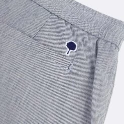 Short écru & Bleu -Urbain Soldes prod 32452 chevre short coton ecru bleu 687x687 c