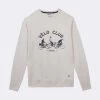 Sweat Beige Chiné Vélo Club -Urbain Soldes prod 32479 darney sweat coton recycle polyester recycle beige 687x687 c