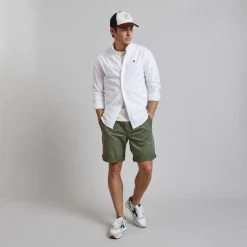 Chemise Manche Longue Blanche -Urbain Soldes prod 32704 ivoy chemise coton blanc 687x687 c