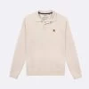 Sweat Col Polo écru 1 Sweat Col Polo écru -Urbain Soldes prod 32820 montge sweat coton coton recycle ecru 687x687 c