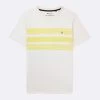 T-shirt Col Rond Beige & Jaune -Urbain Soldes prod 32910 olonne t shirt coton recycle polyester recycle beige jaune 687x687 c
