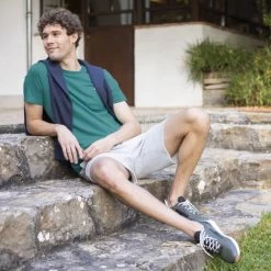 T-shirt Col Rond Turquoise 10 T-shirt Col Rond Turquoise -Urbain Soldes prod 32945 olonne t shirt coton coton recycle bleu 687x687 c