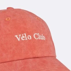 Casquette Terracotta Vélo Club -Urbain Soldes prod 33081 cap casquette coton rouge 687x687 c