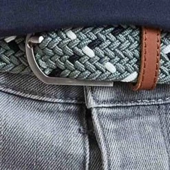 Urbain Soldes -Urbain Soldes prod 33108 belt ceinture polyester recycle elasthanne vert bleu 687x687 c