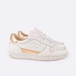 Baskets Crème & Dorée