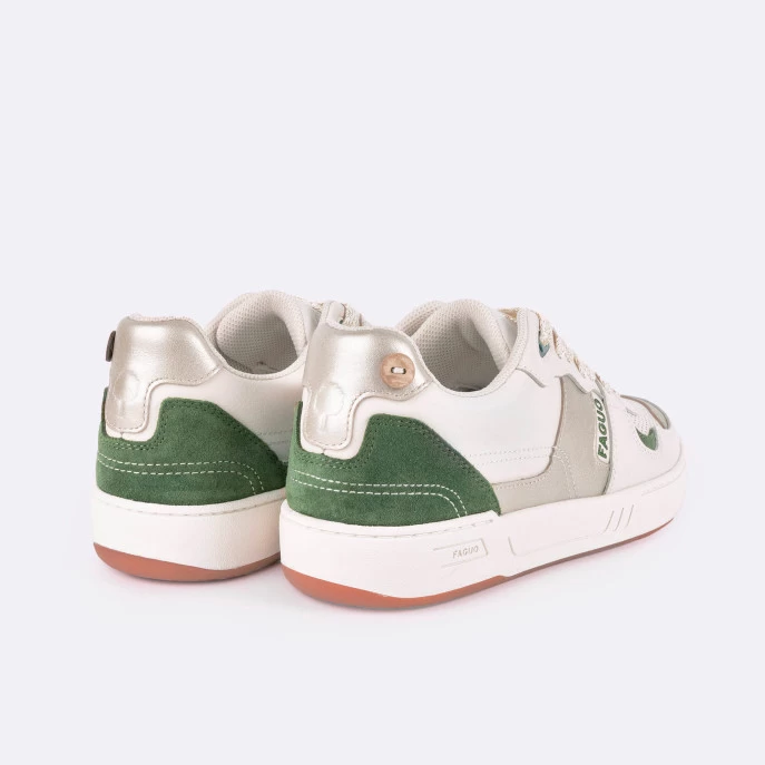 Baskets Kaki & Dorée 7 Baskets Kaki & Dorée – Image 5