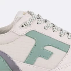 Runnings écrue & Vert D'eau -Urbain Soldes prod 33250 elm runnings cuir ecru vert 687x687 c