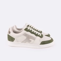 Baskets écrue & Kaki