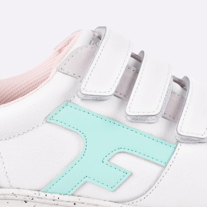 Baskets Blanches & Vert D'eau 4 Baskets Blanches & Vert D'eau – Image 2