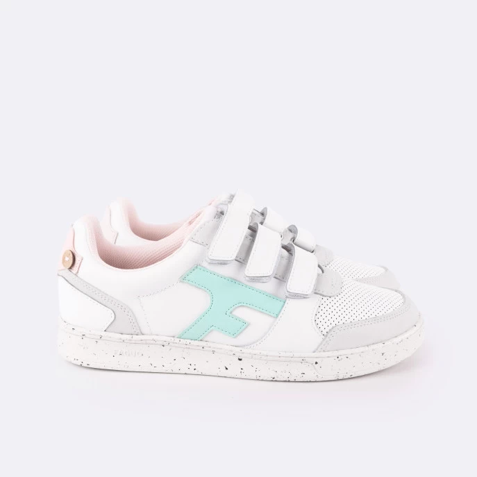 Baskets Blanches & Vert D'eau 9 Baskets Blanches & Vert D'eau – Image 7