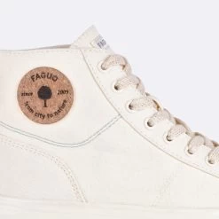 Tennis écrue & Vert D'eau Vegan -Urbain Soldes prod 33324 nutmeg tennis coton recycle liege ecru vert 687x687 c