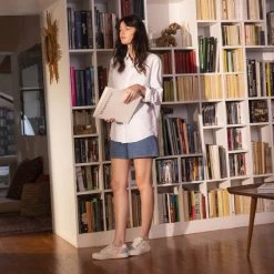 Tennis écrue, Rose & Bleue Vegan 14 Tennis écrue, Rose & Bleue Vegan -Urbain Soldes prod 33347 walnut tennis coton recycle ecru rose bleu 687x687 c